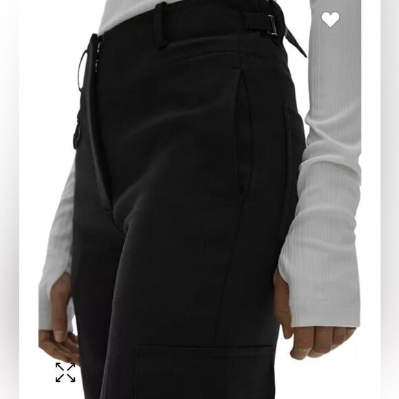 Helmut Lang Cargo Utility Suit Pants in black NWT. 6 - Picture 5 of 14